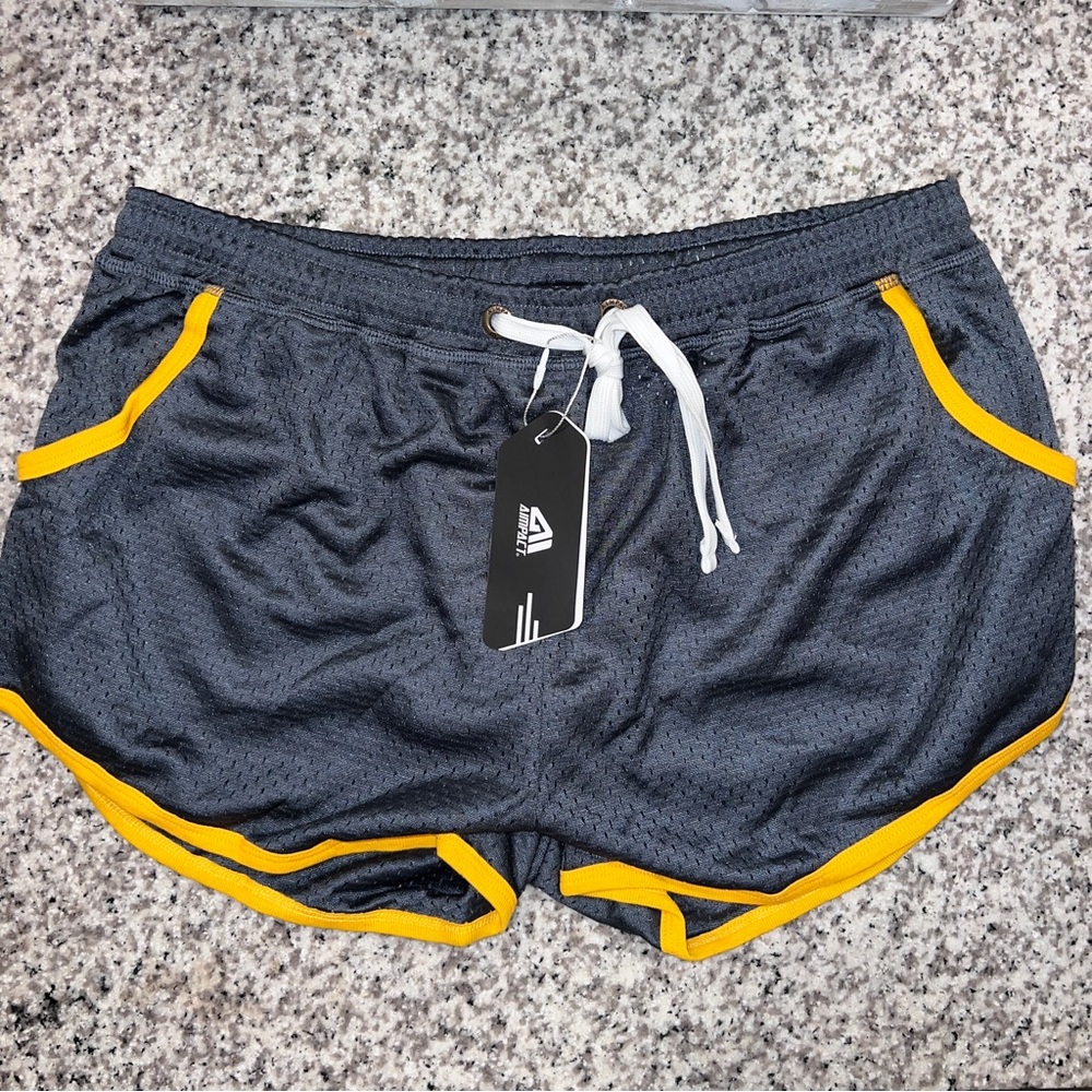 AIMPACT Men’s Running Shorts - Gray - Picture 6 of 8
